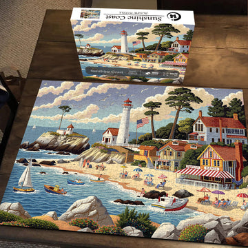 Sunshine Coast Jigsaw Puzzle 1000 pezzi